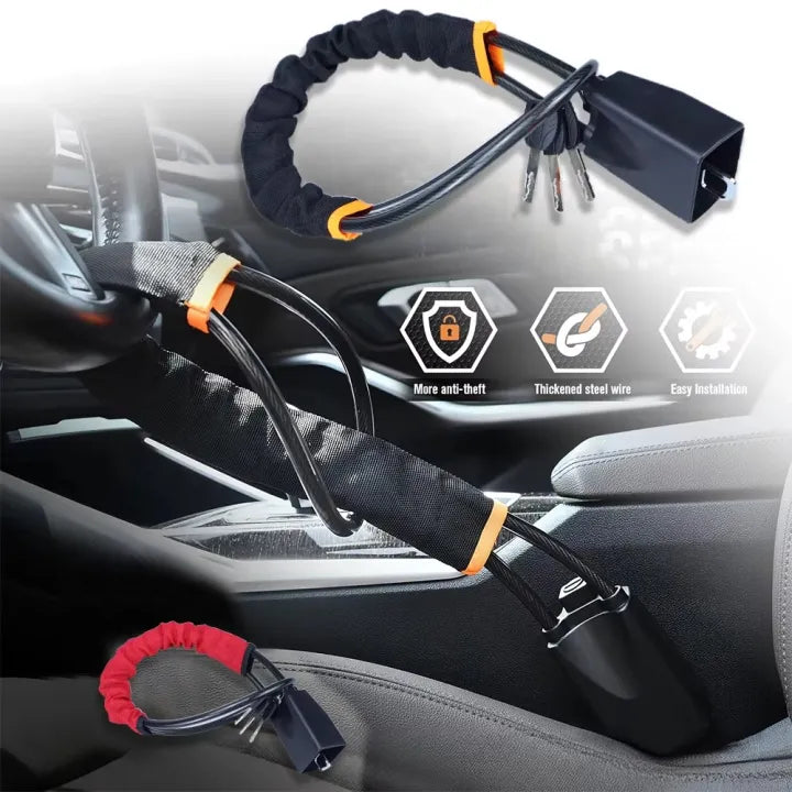 (Free Delivery) Heavy Duty Car Handbrake Anti-Theft Lock
