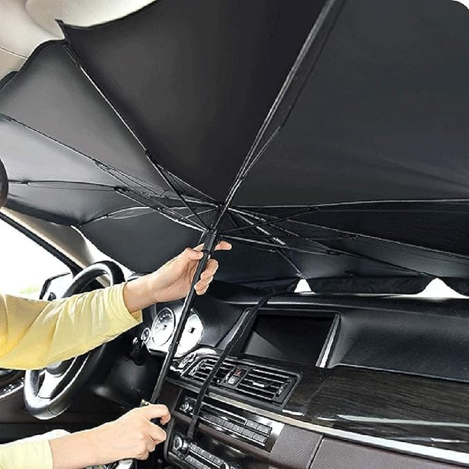 (Free Delivery) Car Windshield Sun Shade Umbrella