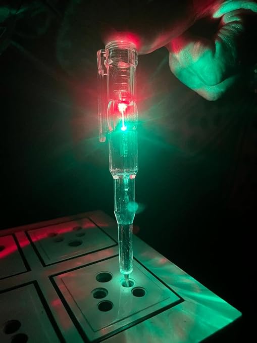 Transparent Electrical Tester Pen, Non-Contact AC Voltage Tester.