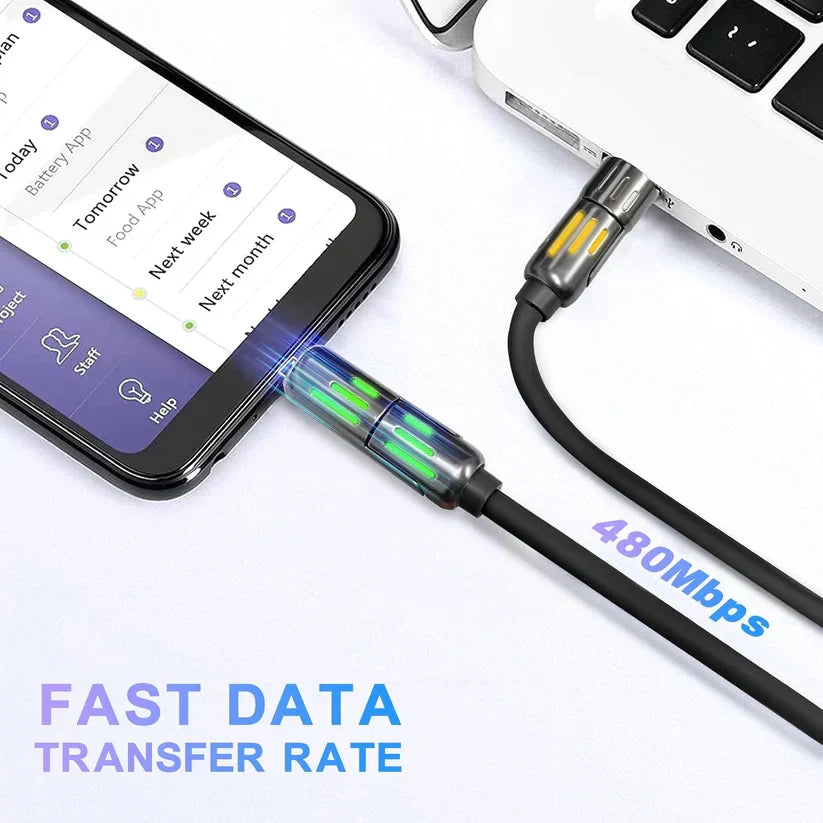 Multi Charging Cable 4-in-1 USB Charging Cable fast charging