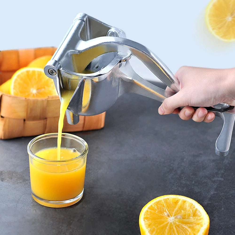 Manual Fruit Juicer – Lemon Squeezer – Stainless Steel Hand Squeezer -Large Size