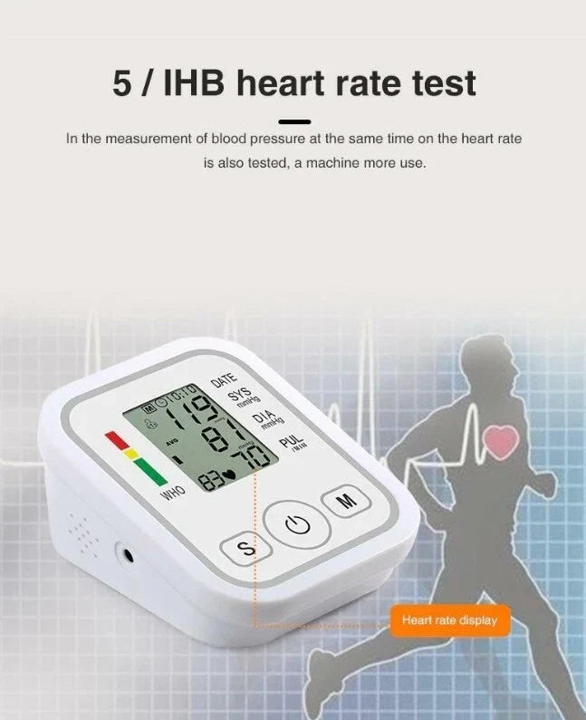 Automatic Digital monitor Bp Machine (With Free Home Delivery)